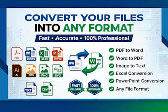 convert your files into any format