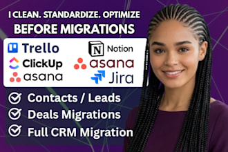 migrate clickup, trello, asana, monday notion, airtable basecamp jira projects