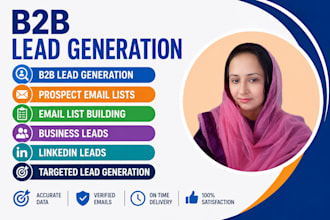 do b2b lead generation, prospect email lists and email list building
