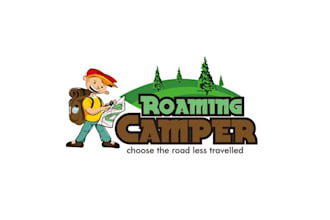 create extraordinary super logo for roaming camper