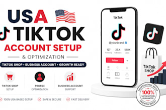 create USA tiktok account