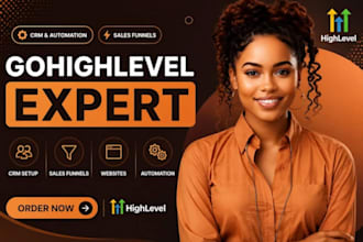 build gohighlevel website, sales funnel, gohighlevel automation for realtors