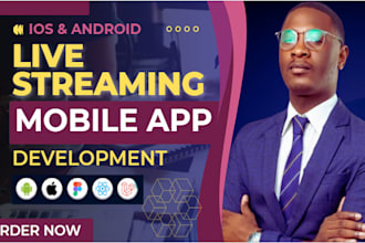 develop live streaming, social media, fitness and doctor appointment apps