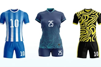 design custom sports jerseys and professional sportswear kits