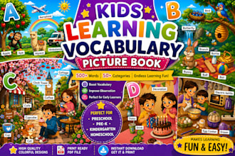 design educational worksheets for kids