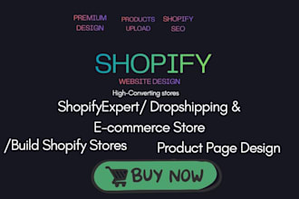 build a shopify website e commerce website redesign shopify store