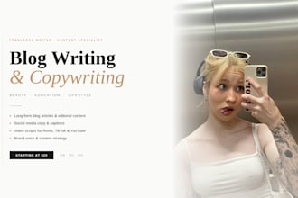 write engaging blog articles for your educational platform or learning brand
