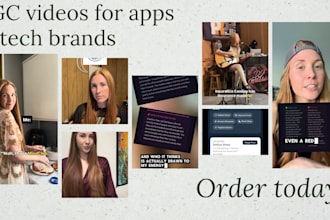 create authentic ugc videos for your app or tech brands