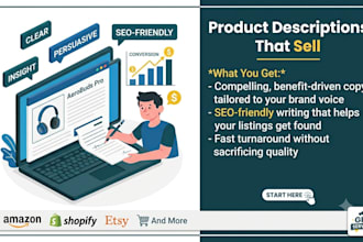 write ecommerce product descriptions that boost sales