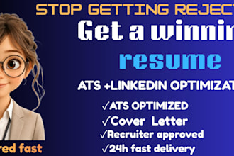 write a professional ats friendly resume and CV