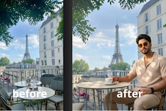 do ai photoshop editing, retouching, and product ads