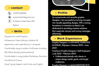 design a professional ats friendly resume CV cover letter