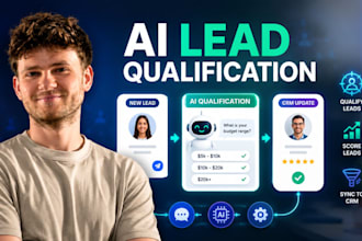build ai lead qualification system with crm integration and automation