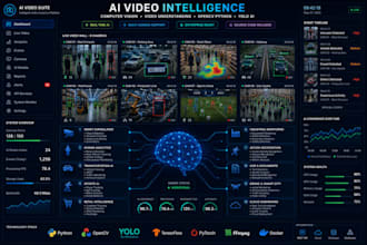 develop ai video intelligence, computer vision ai, opencv python, yolo