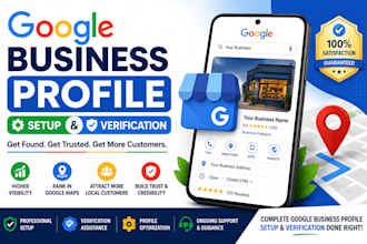 google business profile setup and verification
