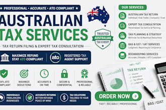 prepare your australian tax return filing and provide expert tax consultation