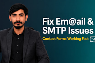 fix website contact form smtp and email delivery issues