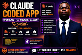 claude coded app openclaw fix claude code claude cowork claude ai agent tutorial