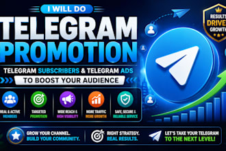 do telegram promotion telegram subscribers and telegram ads to boost audience