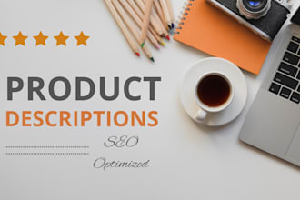 write high converting SEO friendly product descriptions