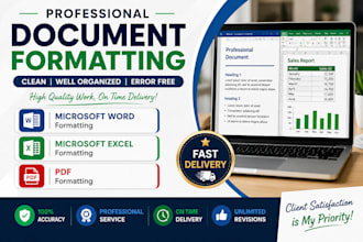 professionally format microsoft office documents