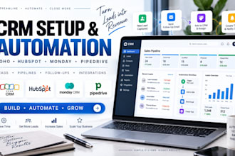 do zoho crm setup zoho crm automation monday crm hubspot pipedrive automation