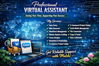 be your personal administrative virtual assistant