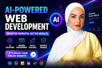 develop ai websites and web applications