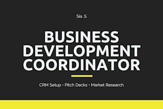 manage your business development and client projects