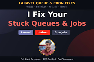 fix laravel queue, cron and scheduled job errors