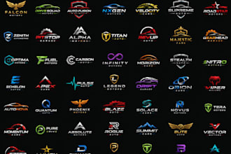 create car logo design automotive or automotive design
