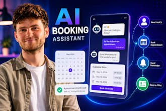 create ai appointment booking chatbot with calendar and crm integration