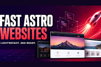build a fast high converting astro website or landing page