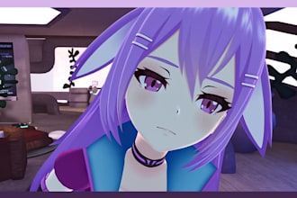 do custom pc quest vrchat avatar props 3d model rigging nd convert for unity sfm