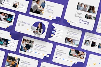 design corporate  ai startup saas investor pitch deck b2b sales fundraising ppt