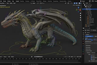 rig your creature rig 3d with quadruped rig and animal rig blender