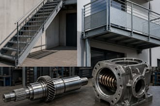 2d und 3d cad zeichnungen