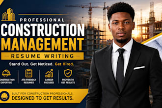 write an ats friendly construction resume