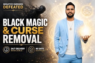 remove black magic, evil eye and negative energy with powerful spiritual healing