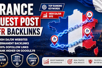 publish french backlinks on a high da french guest post for local SEO