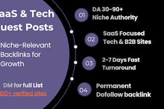 publish saas and tech guest posts on high authority websites