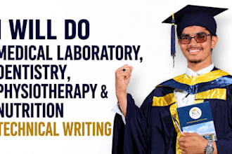 do medical laboratory dentistry physiotherapy and nutrition technical writing