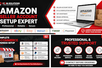 amazon seller account setup expert