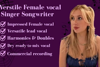 female singer vocalist, edm rock, female rapper pop female vocalist, edm vocals