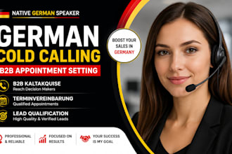 be your b2b german cold caller b2c german cold calling b2b kaltakquise b2b sales