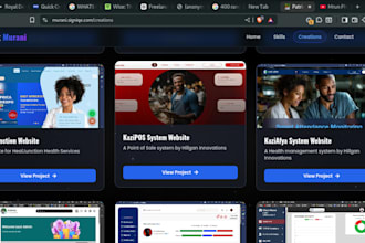 be your full stack web developer in node js and angular