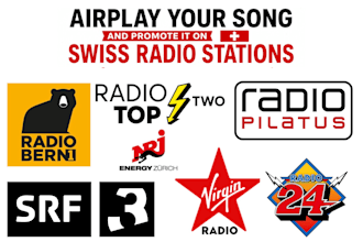 airplay your song and promote it on swiss radio stations
