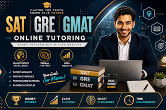 tutor sat, gre, gmat quant, verbal, and data insights to boost your score