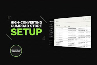 set up your gumroad store, optimize gumroad listings, upload gumroad products