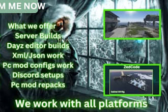 setup and mod your dayz console server with custom configs, mods and clothing